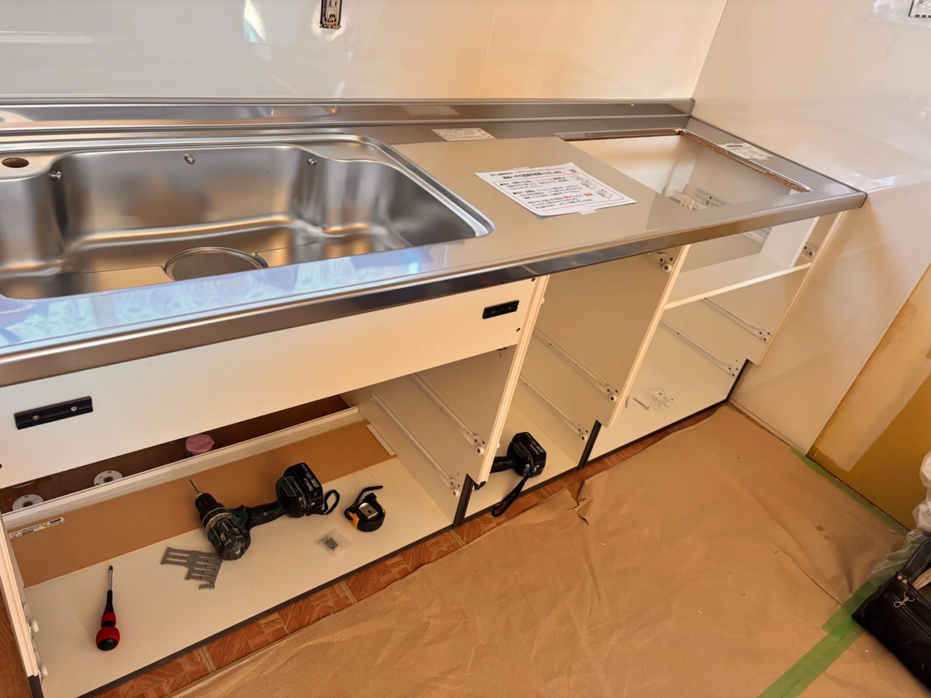 キッチン入れ替え